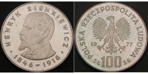 100 Zloty 波兰 銀 