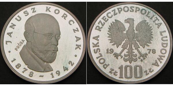 100 Zloty 波兰 銀 