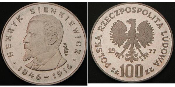 100 Zloty 波兰 銀 