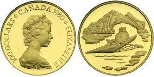 100 Долар Канада Золото Єлизавета II (1926-2022)