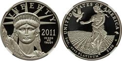 100 Долар США (1776 - ) Платина 