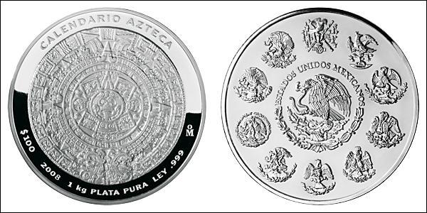 100 Доллар Соединённые Штаты Мексики (1867 - ) Серебро 