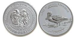 100 Драм Арменія (1991 - ) Срібло 