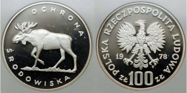 100 Злотый Польская Народная Республика (1952-1990)  