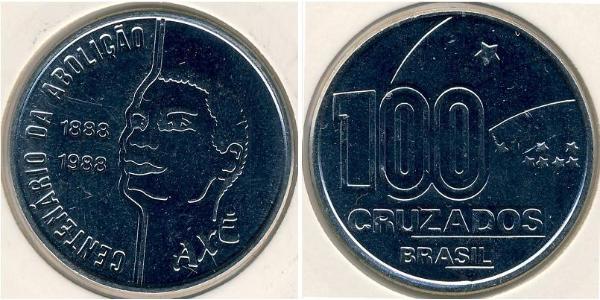 100 Крузейро Бразилія Нікель 