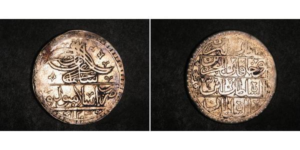 100 Пара / 1 Yuzluk Османська імперія (1299-1923) Срібло Selim III