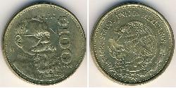 100 Песо Мексиканські Сполучені Штати (1867 - ) Бронза 
