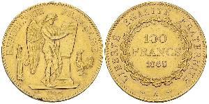 100 Франк Первая французская республика  (1792-1804) Золото 