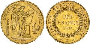 100 Франк Третя французька республіка (1870-1940)  Золото 