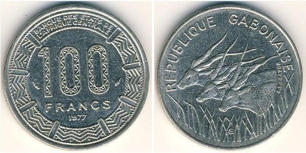 100 Франк Центральноафриканська Республіка Нікель 