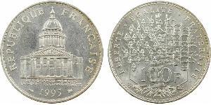 100 Франк Пятая французская республика (1958 - ) Серебро 