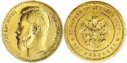 100 Франк / 37.5 Рубль Російська імперія (1720-1917) Золото Микола II (1868-1918)