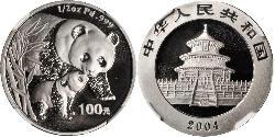 100 Юань Китайская Народная Республика Palladium 