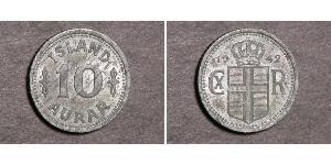 10 Aurar Iceland Copper/Nickel 