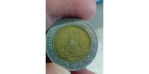 10 Baht Thaïlande Bilame 