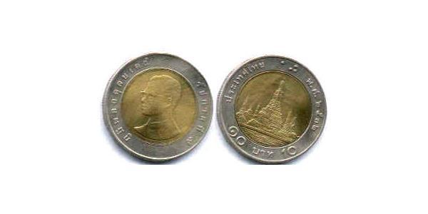 10 Baht Thailand Bimetall 