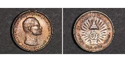 10 Baht Tailandia Plata 