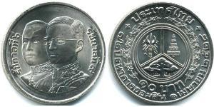 10 Baht Thailandia Rame/Nichel 