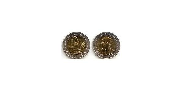 10 Baht Thailandia  