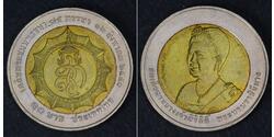 10 Baht Thaïlande  