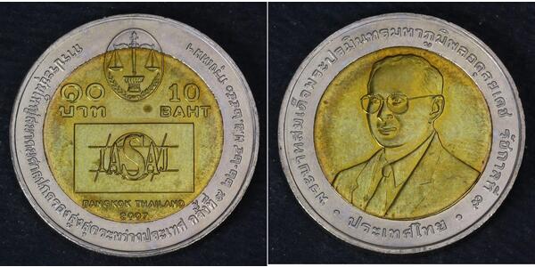 10 Baht Thaïlande  