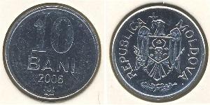 10 Ban Moldavia (1991 - ) Alluminio 