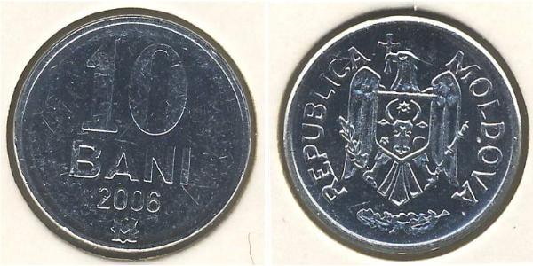 10 Ban Moldawien (1991 - ) Aluminium 