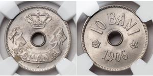 10 Ban Romania Copper 