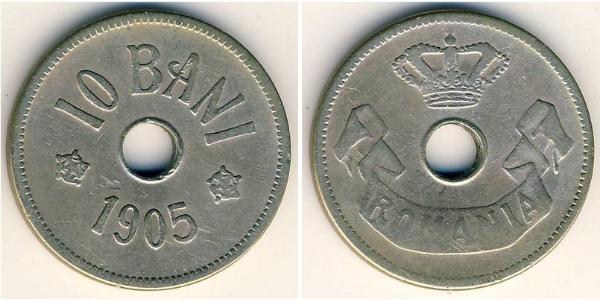 10 Ban Royaume de Roumanie (1881-1947) Cuivre/Nickel 