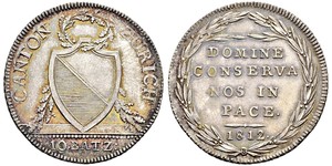 10 Batz Suiza Plata 