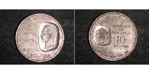 10 Bolivar Venezuela Argent 