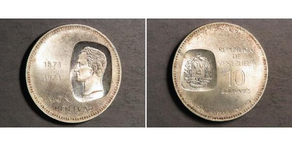 10 Bolivar Venezuela Silver 