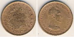 10 Boliviano Многонациональное Государство Боливия (1825 - ) Бронза 