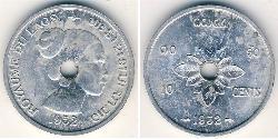 10 Cent Laos Aluminium 