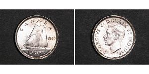 10 Cent Canada Argent George VI (1895-1952)