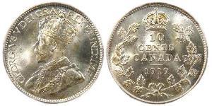 10 Cent Canada Argent George V (1865-1936)