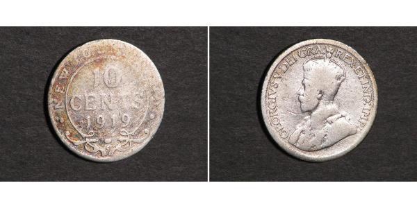 10 Cent Canada Argent George V (1865-1936)