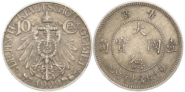 10 Cent China Copper/Nickel 
