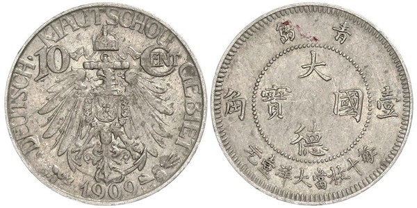10 Cent China Copper/Nickel 
