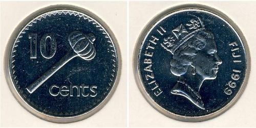 10 Cent Fiji Copper/Nickel 