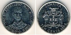 10 Cent Jamaica (1962 - ) Copper/Nickel 
