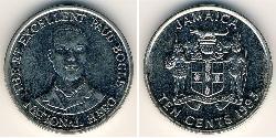 10 Cent Jamaica (1962 - ) Copper/Nickel 