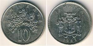 10 Cent Jamaica (1962 - ) Copper/Nickel 