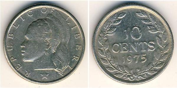 10 Cent Liberia Copper/Nickel 