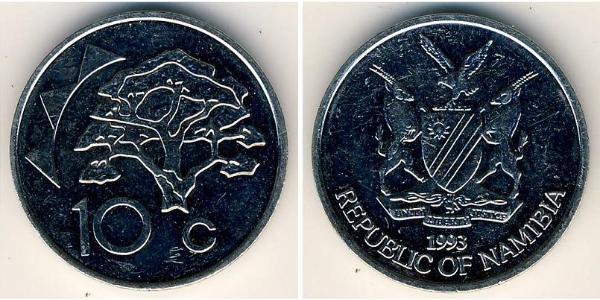 10 Cent Namibia Copper/Nickel 