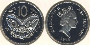 10 Cent New Zealand Copper/Nickel 