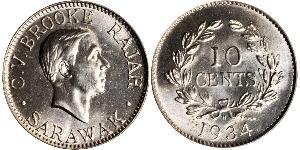 10 Cent Sarawak Copper/Nickel 