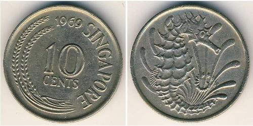 10 Cent Singapore Copper/Nickel 