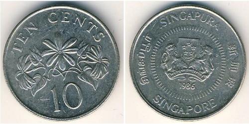 10 Cent Singapore Copper/Nickel 