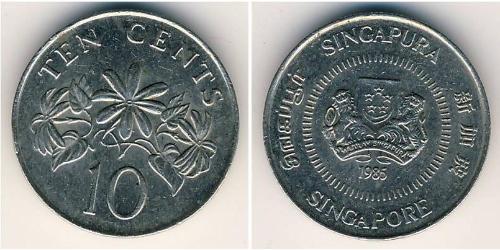 10 Cent Singapore Copper/Nickel 